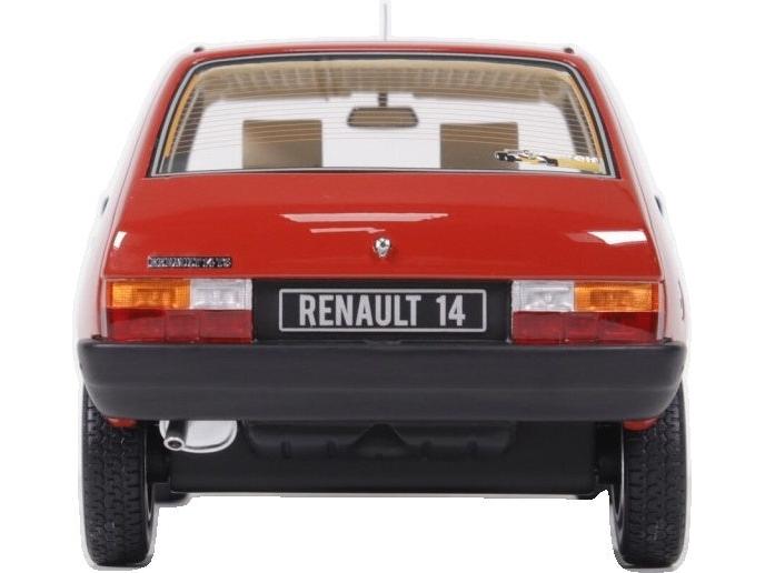 Renault 14 TS Rouge 705 1983 1:18 Scale Resin Car – OttOmobile-OttOmobile-Diecast Model Centre