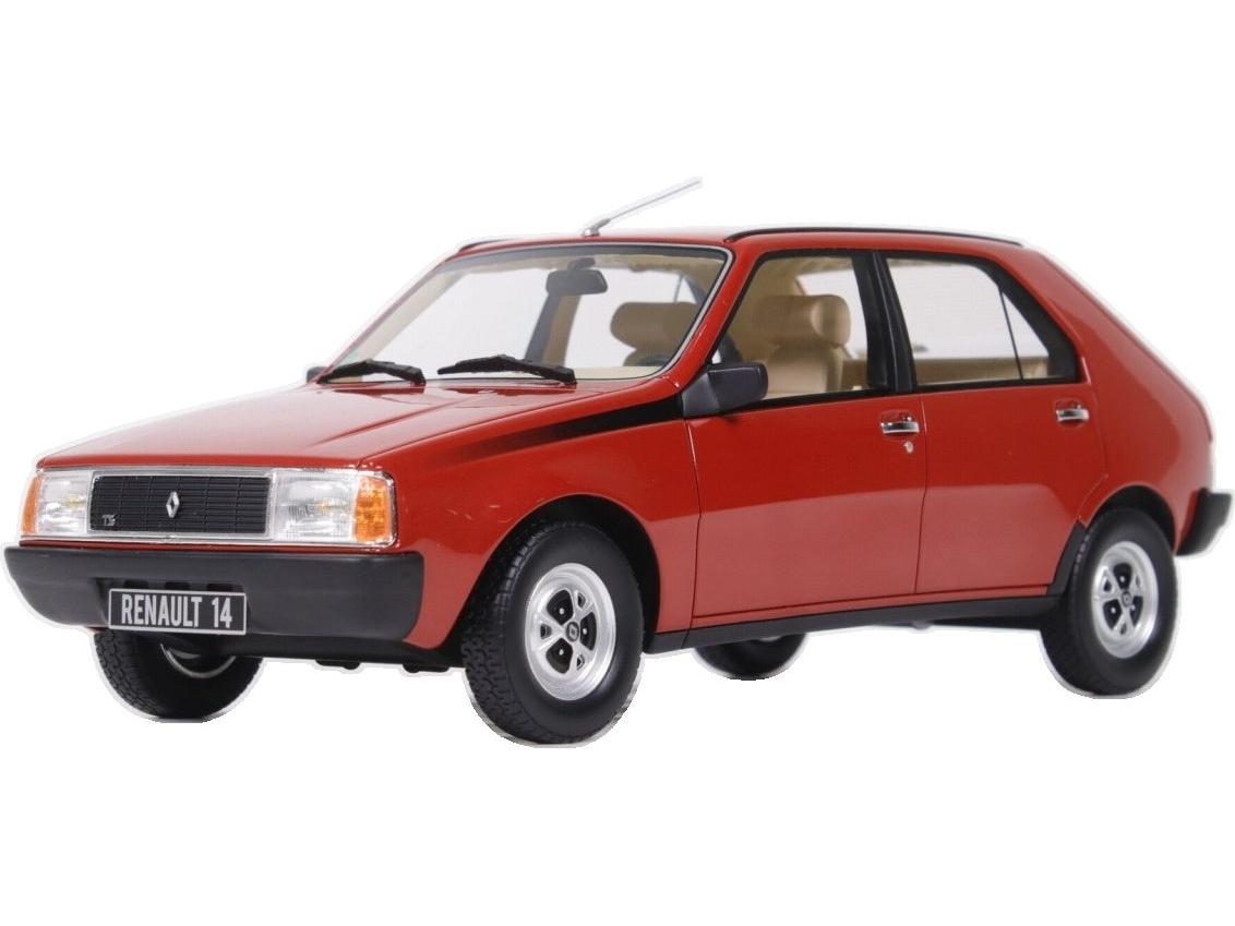 Renault 14 TS Rouge 705 1983 1:18 Scale Resin Car – OttOmobile-OttOmobile-Diecast Model Centre