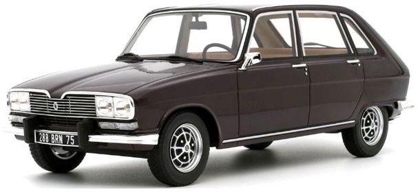 Renault 16 TX 1974 Brown 1:18 Scale OttOmobile Resin Model-OttOmobile-Diecast Model Centre