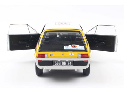 Renault 17 PH.1 Yellow #23 Prive/Tilbert Rallye Du Maroc 1976 1:18 Scale Solido Diecast Model Car-Solido-Diecast Model Centre