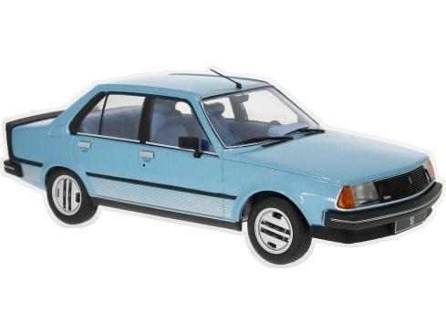 Renault 18 Turbo Blue 1978 1:18 Scale Diecast Car – Model Car Group-Model Car Group-Diecast Model Centre