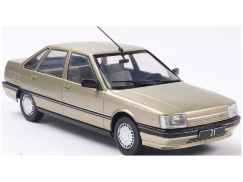 Renault 21 1986 beige - 1:24 Scale Model Car-WhiteBox-Diecast Model Centre