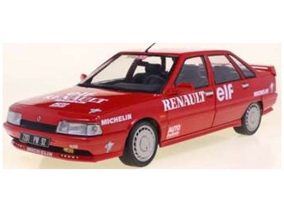 Renault 21 MK.1 Turbo Record De Vitesse Sur Glace 1988 - 1:18 Scale Model Car-Solido-Diecast Model Centre