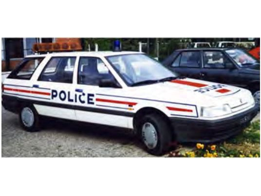 Renault 21 Nevada 1989 Police Nationale - 1:43 Scale Diecast Model Car-Norev-Diecast Model Centre