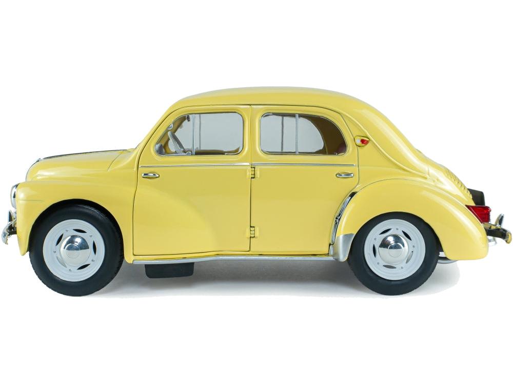 Renault 4CV Beige (Jaune Infante) 162 1961 1:18 Scale Diecast Model Car – Solido-Solido-Diecast Model Centre