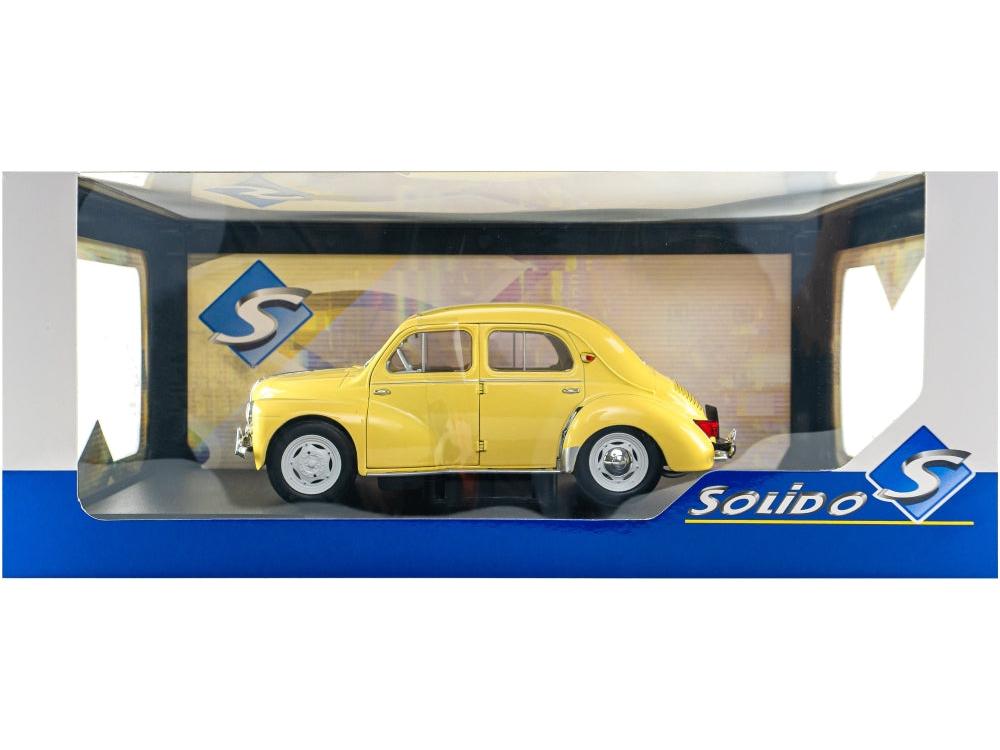 Renault 4CV Beige (Jaune Infante) 162 1961 1:18 Scale Diecast Model Car – Solido-Solido-Diecast Model Centre