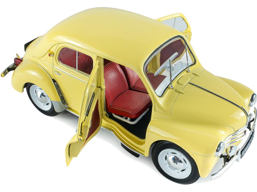 Renault 4CV Beige (Jaune Infante) 162 1961 1:18 Scale Diecast Model Car – Solido-Solido-Diecast Model Centre