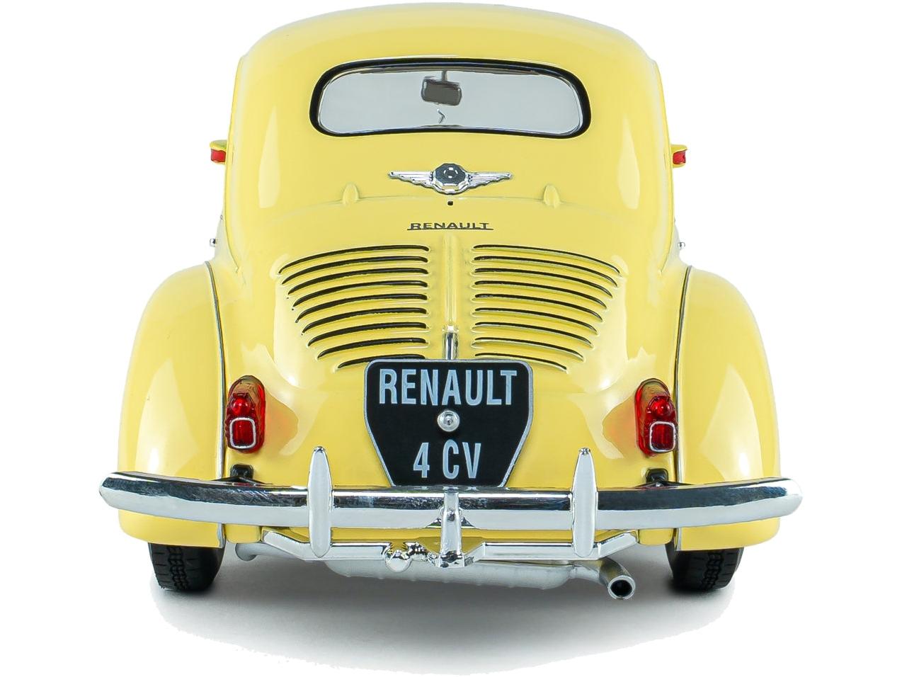 Renault 4CV Beige (Jaune Infante) 162 1961 1:18 Scale Diecast Model Car – Solido-Solido-Diecast Model Centre
