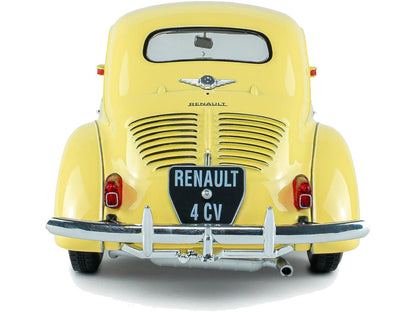 Renault 4CV Beige (Jaune Infante) 162 1961 1:18 Scale Diecast Model Car – Solido-Solido-Diecast Model Centre