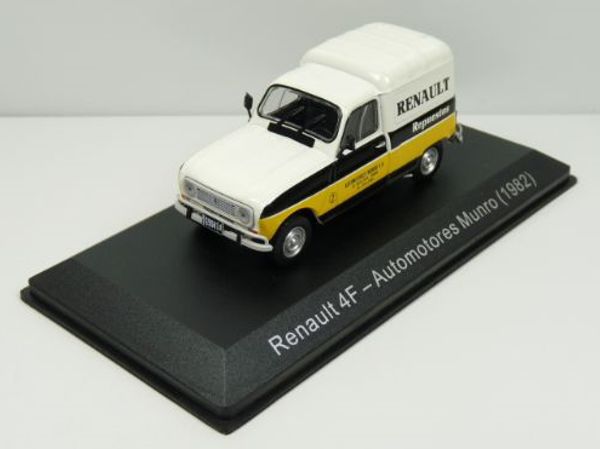 Renault 4F (1982) Automotores Munro (Argentina Spec.) 1:43 Scale Diecast Model-Unbranded-Diecast Model Centre