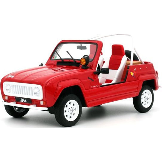 Renault 4L JP4 1987 red - 1:18 Scale Resin Model Car-Otto-Diecast Model Centre