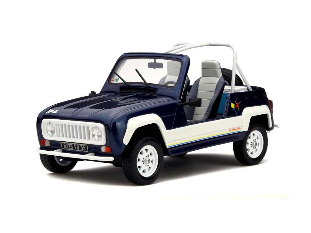 Renault 4L JP4 Blue and White 1:18 Scale OttOmobile Resin Model-OttOmobile-Diecast Model Centre