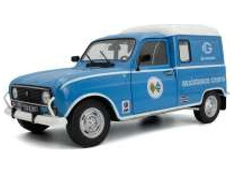 Renault 4LF4 1976 Gordini Service blue - 1:18 Scale Model Car-Solido-Diecast Model Centre