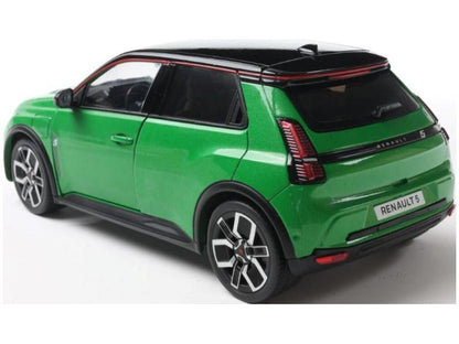 Renault 5 E-Tech Vert Pop 2024 1:18 Scale Solido Diecast Model Car-Solido-Diecast Model Centre