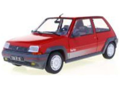 Renault 5 GT Turbo Mk1 1985 red - 1:18 Scale Diecast Model Car-Solido-Diecast Model Centre