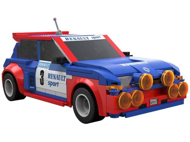 Renault 5 Maxi Turbo Brick Builder (282 pcs) Cada Kit-Cada-Diecast Model Centre