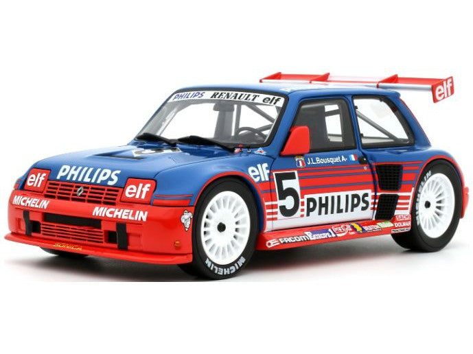 Renault 5 Maxi Turbo Superproduction #5 1987 J-L Bousquet - 1:18 Scale Model Car-OttOmobile-Diecast Model Centre