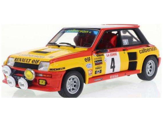 Renault 5 Turbo #4 Tour de Corse 1980 Ragnotti/Andrié - 1:18 Scale Model Car-Solido-Diecast Model Centre