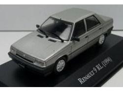 Renault 9RL Grey 1994 (Argentina Spec.) 1:43 Scale Diecast Model-Unbranded-Diecast Model Centre