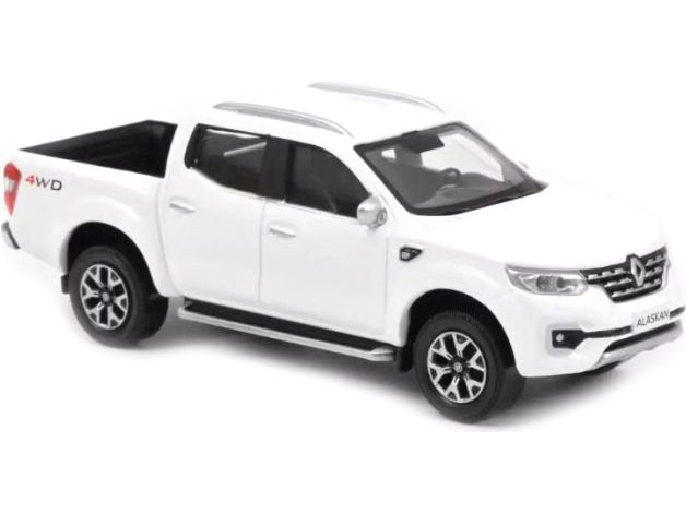 Renault Alaskan 2017 white - 1:43 Scale Diecast Model Car-Norev-Diecast Model Centre