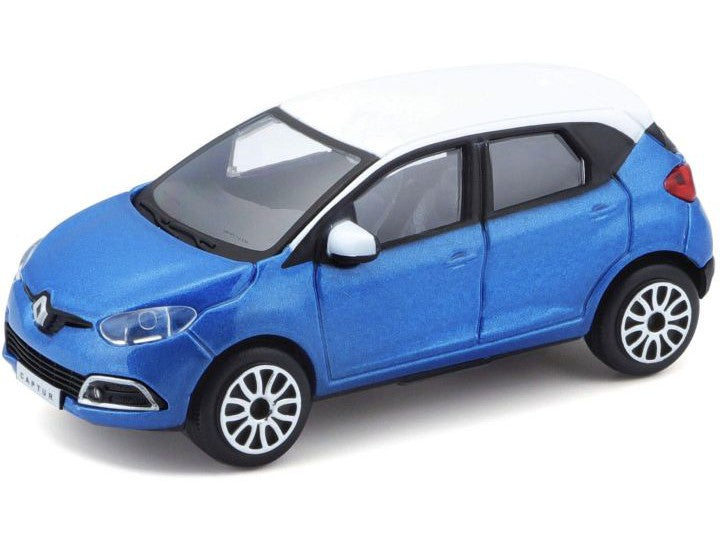 Renault Captur blue/white - 1:43 Scale Toy Car-Bburago-Diecast Model Centre