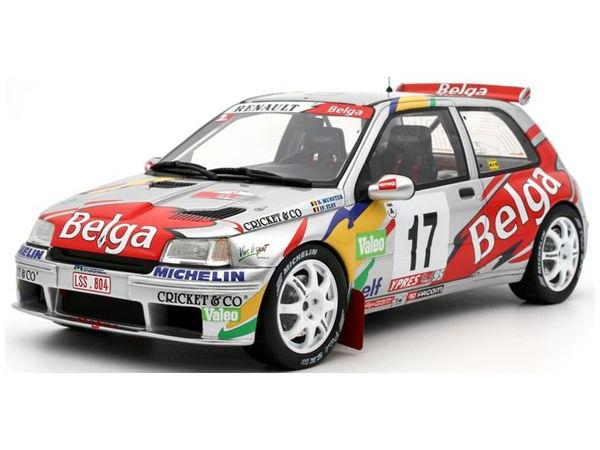 Renault Clio Maxi Kit Car B. Munster Ypres Rallye 1995 1:18 Scale OttOmobile Resin Model-OttOmobile-Diecast Model Centre