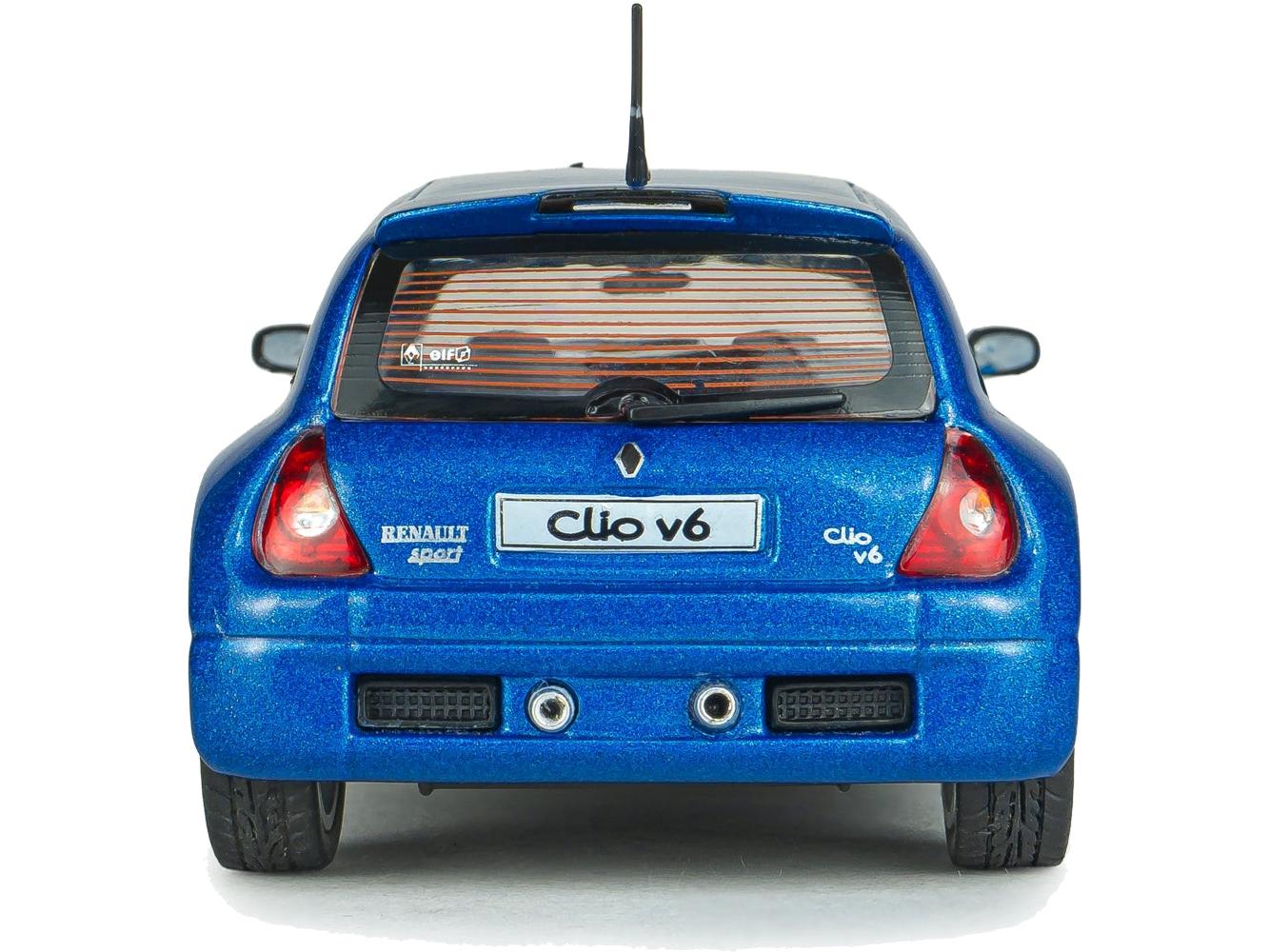 Renault Clio V6 PH.2 Bleau Iliade 2003 1:43 Scale Diecast Model Car – Solido-Solido-Diecast Model Centre