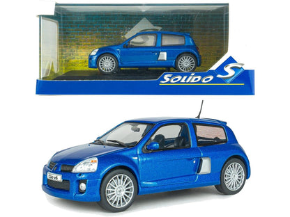 Renault Clio V6 PH.2 Bleau Iliade 2003 1:43 Scale Diecast Model Car – Solido-Solido-Diecast Model Centre