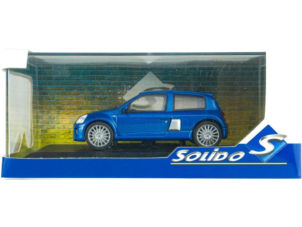 Renault Clio V6 PH.2 Bleau Iliade 2003 1:43 Scale Diecast Model Car – Solido-Solido-Diecast Model Centre