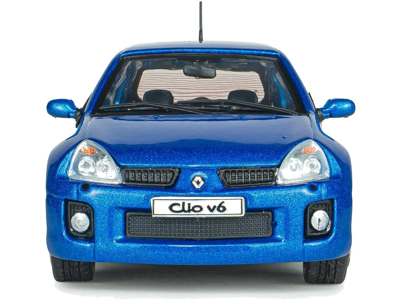 Renault Clio V6 PH.2 Bleau Iliade 2003 1:43 Scale Diecast Model Car – Solido-Solido-Diecast Model Centre