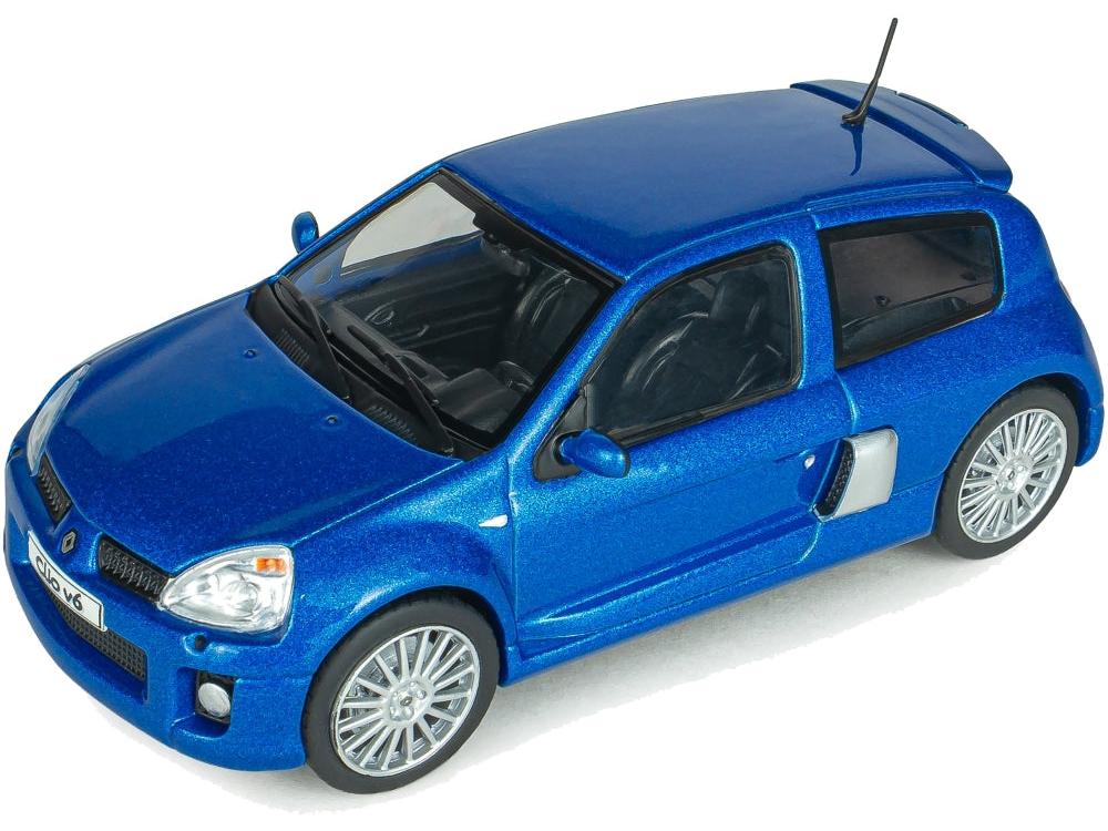 Renault Clio V6 PH.2 Bleau Iliade 2003 1:43 Scale Diecast Model Car – Solido-Solido-Diecast Model Centre