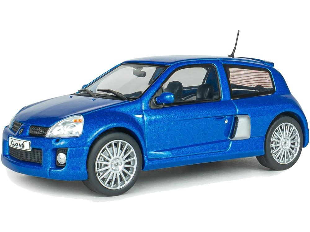 Renault Clio V6 PH.2 Bleau Iliade 2003 1:43 Scale Diecast Model Car – Solido-Solido-Diecast Model Centre