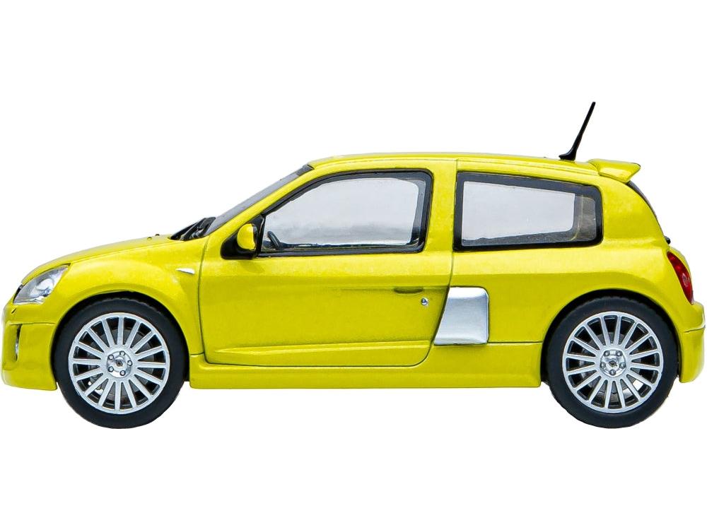 Renault Clio V6 Ph.2 Acid Yellow 2004 1:43 Scale Diecast Car – Solido-Solido-Diecast Model Centre