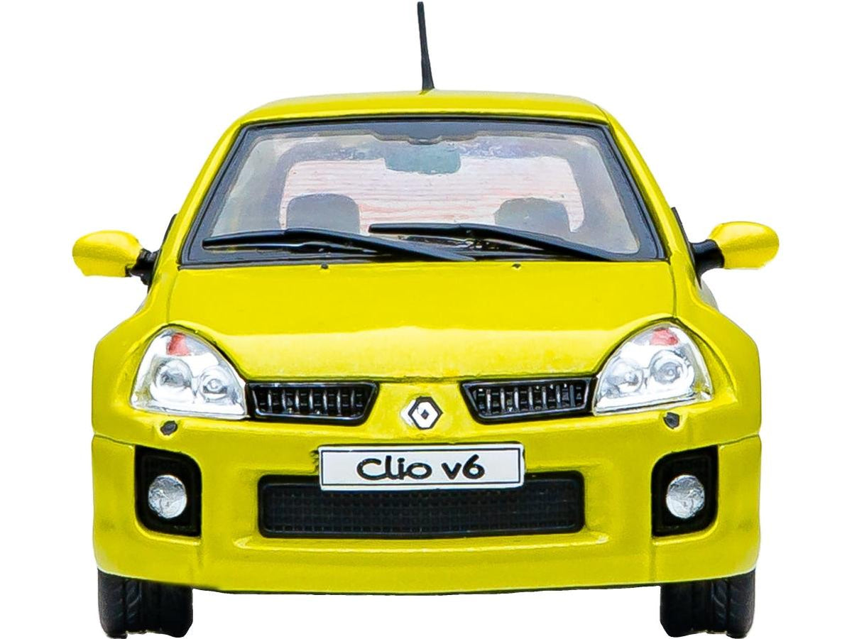 Renault Clio V6 Ph.2 Acid Yellow 2004 1:43 Scale Diecast Car – Solido-Solido-Diecast Model Centre
