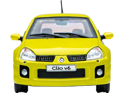 Renault Clio V6 Ph.2 Acid Yellow 2004 1:43 Scale Diecast Car – Solido-Solido-Diecast Model Centre