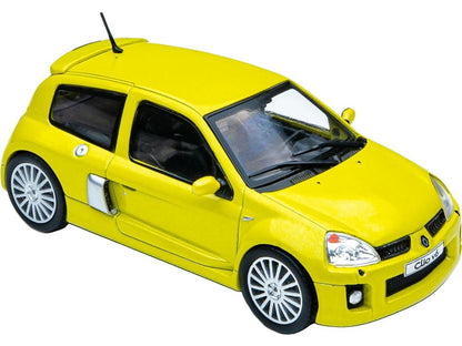 Renault Clio V6 Ph.2 Acid Yellow 2004 1:43 Scale Diecast Car – Solido-Solido-Diecast Model Centre