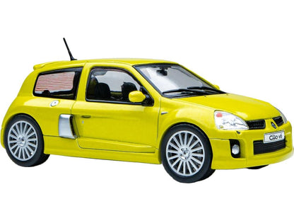 Renault Clio V6 Ph.2 Acid Yellow 2004 1:43 Scale Diecast Car – Solido-Solido-Diecast Model Centre