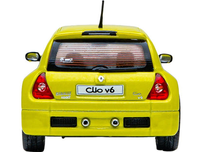 Renault Clio V6 Ph.2 Acid Yellow 2004 1:43 Scale Diecast Car – Solido-Solido-Diecast Model Centre