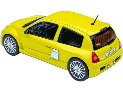 Renault Clio V6 Ph.2 Acid Yellow 2004 1:43 Scale Diecast Car – Solido-Solido-Diecast Model Centre