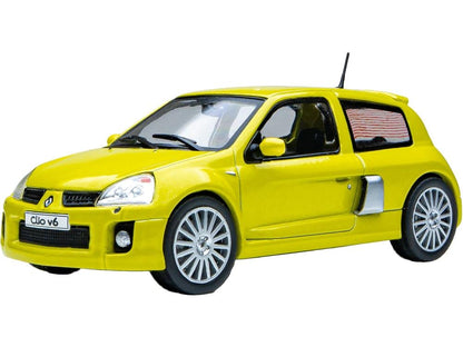 Renault Clio V6 Ph.2 Acid Yellow 2004 1:43 Scale Diecast Car – Solido-Solido-Diecast Model Centre