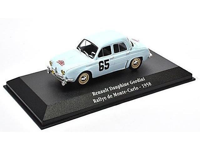 Renault Dauphine Gordini Rallye de Monte-Carlo 1958 1:43 Scale Unbranded Diecast Model-Unbranded-Diecast Model Centre