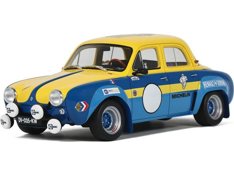 Renault Dauphine Proto 1600 1964 yellow/blue- 1:18 Scale Resin Model Car-Otto-Diecast Model Centre