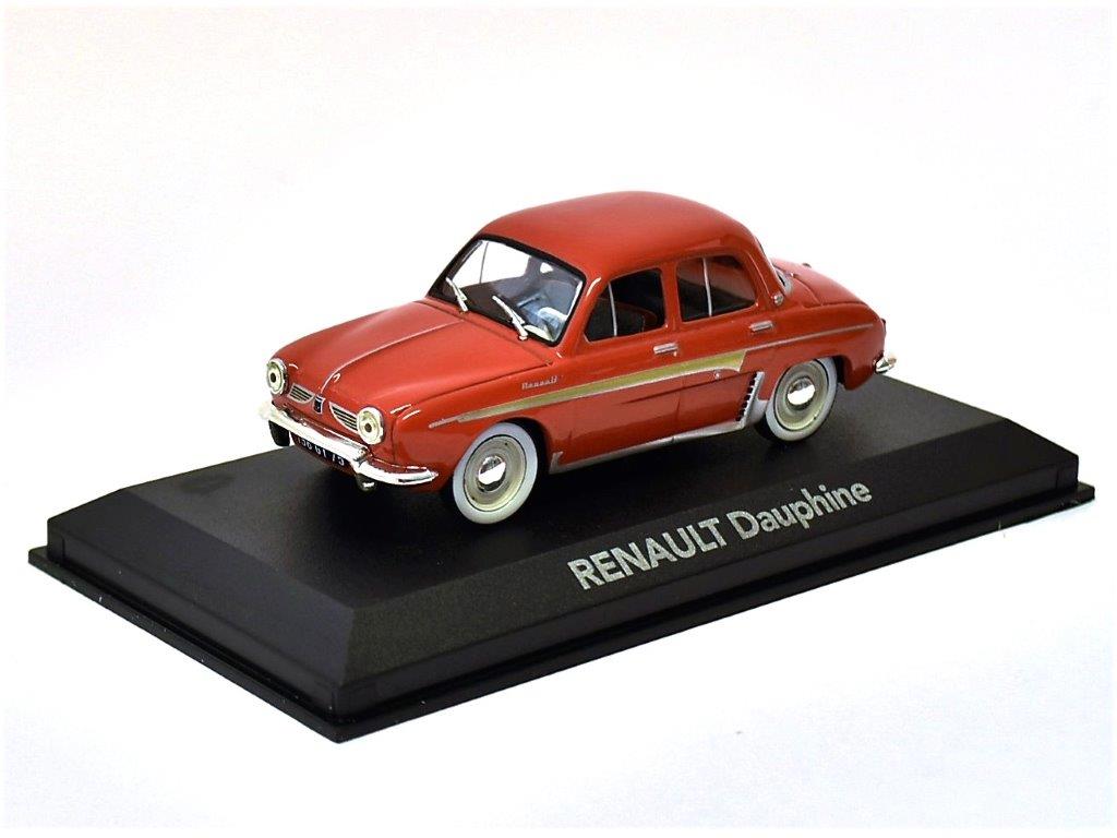 Renault Dauphine Red 1:43 Scale Unbranded Diecast Model-Unbranded-Diecast Model Centre