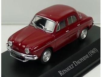 Renault Dauphine Red (Argentina Spec.) 1:43 Scale Diecast Model-Unbranded-Diecast Model Centre