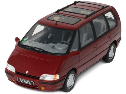 Renault Espace RXE V6 I Malaga Red 1991 1:18 Scale Resin Car – OttOmobile Samurai Collection-OttOmobile-Diecast Model Centre