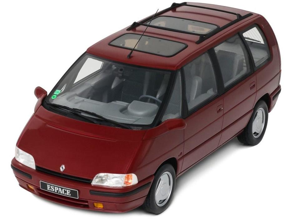 Renault Espace RXE V6 I Malaga Red 1991 1:18 Scale Resin Car – OttOmobile Samurai Collection-OttOmobile-Diecast Model Centre