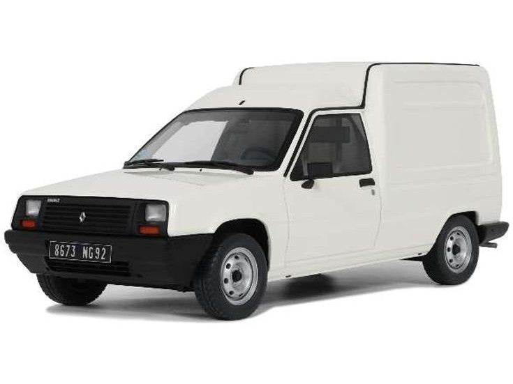 Renault Express 1985 Blanc Panda - 1:18 Scale Model Car-OttOmobile-Diecast Model Centre