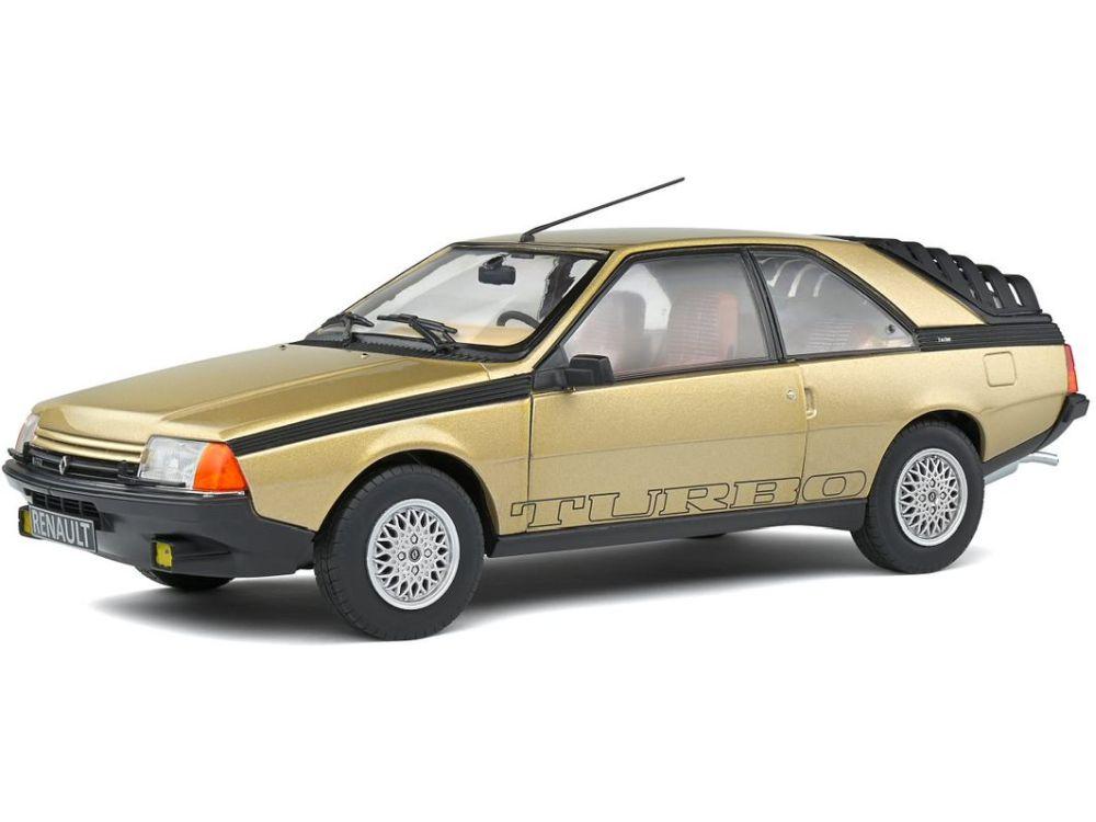 Renault Fuego GTS 1980 Bronze 1:18 Scale Solido Diecast Model-Solido-Diecast Model Centre