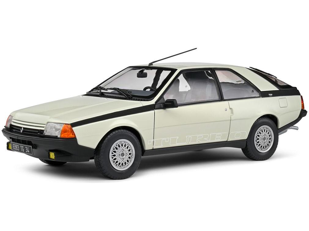 Renault Fuego Turbo 1985 White 1:18 Scale Solido Diecast Model-Solido-Diecast Model Centre