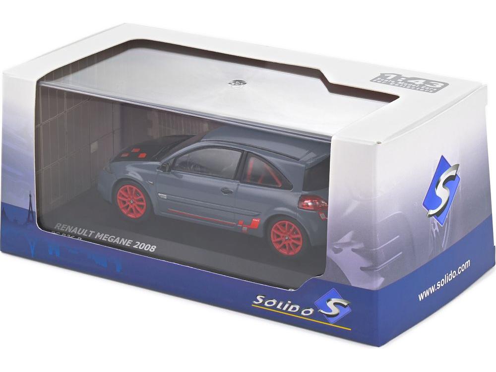 Renault Megane 2 R26-R Grey 1:43 Scale Solido Diecast Model